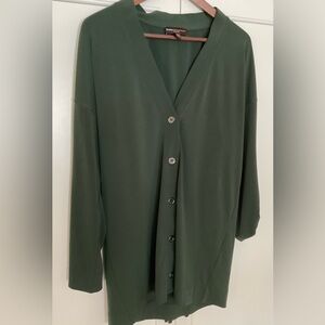 Dana Bachman Button Down Blouse Sz M